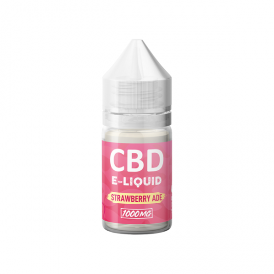 CBD Embrace 1000mg CBD E-Liquid - 30ml - Flavour: Strawberry Ade