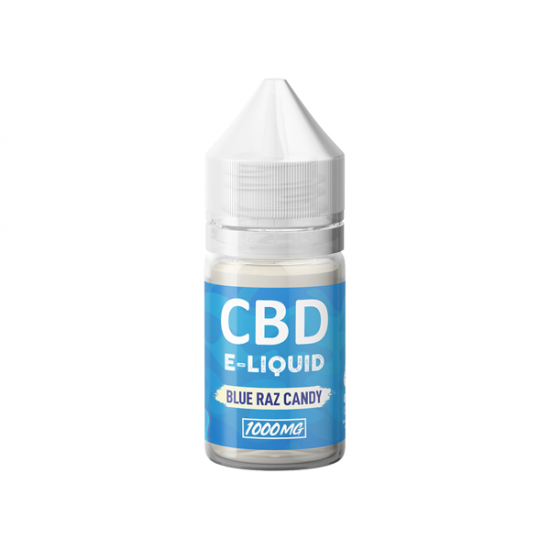 CBD Embrace 1000mg CBD E-Liquid - 30ml - Flavour: Blue Raz Candy