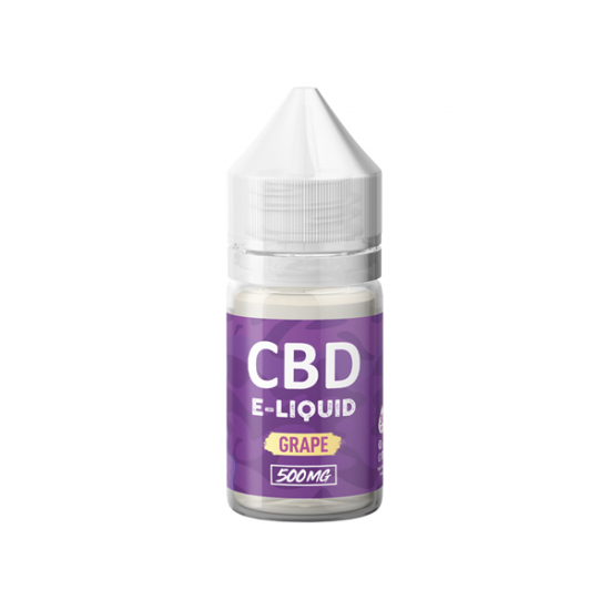 CBD Embrace 500mg CBD E-Liquid - 30ml - Flavour: Grape