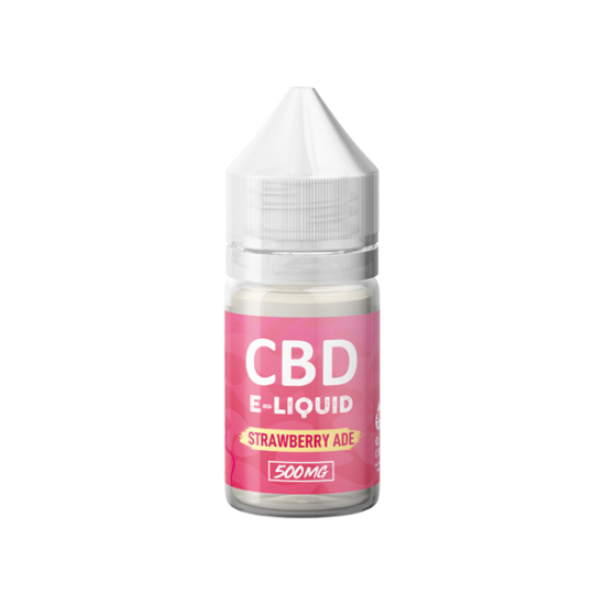 CBD Embrace 500mg CBD E-Liquid - 30ml - Flavour: Strawberry Ade