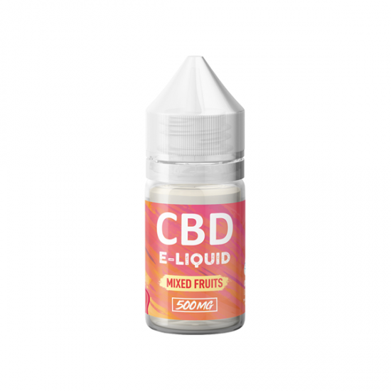 CBD Embrace 500mg CBD E-Liquid - 30ml - Flavour: Mixed Fruit