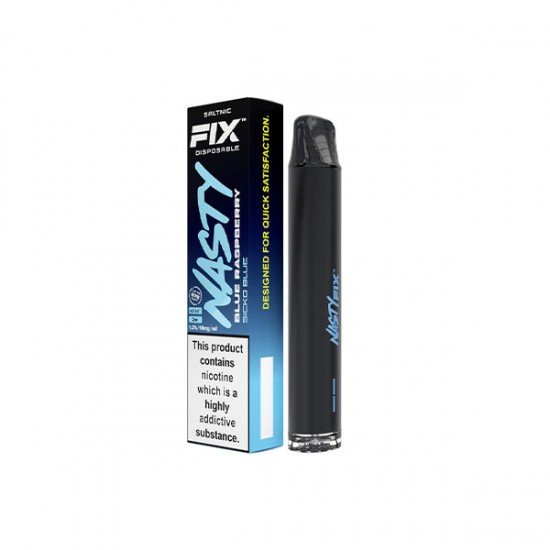 20mg Nasty Air Fix Disposable Vaping Device 675 Puffs - Flavour: Sicko Blue