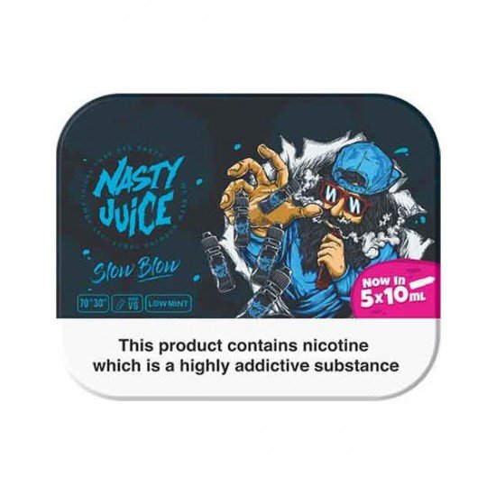 Nasty Multipack 0mg 10ml E-Liquids (70VG/30PG) - Flavour: Slow Blow