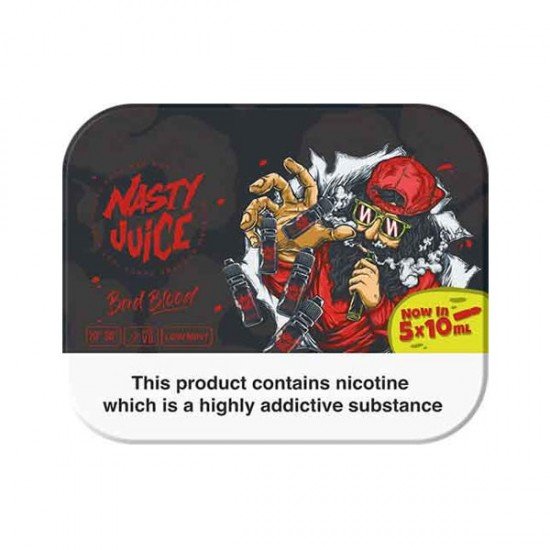 Nasty Multipack 3mg 10ml E-Liquids (70VG/30PG) - Flavour: Bad Blood