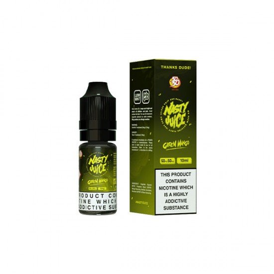 Nasty 50/50 6mg 10ml E-Liquids (50VG/50PG) - Flavour: Fatboy