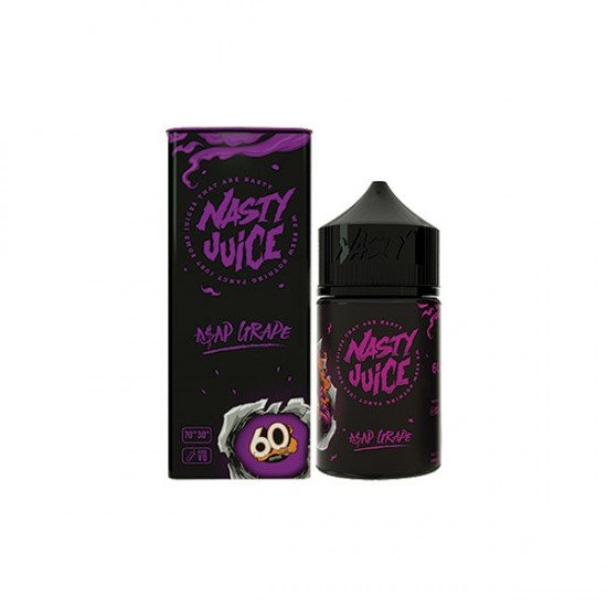 Nasty Juice 50ml Shortfill 0mg (70VG/30PG) - Flavour: Asap Grape