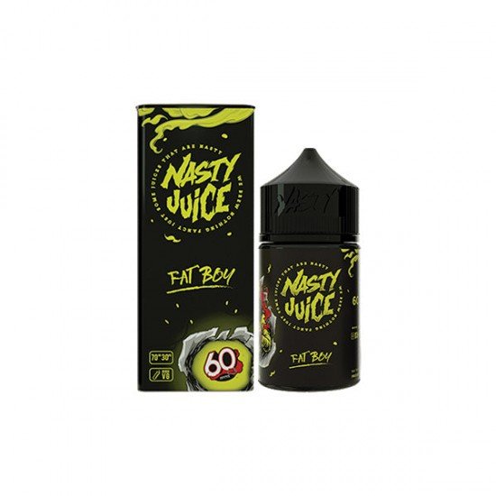 Nasty Juice 50ml Shortfill 0mg (70VG/30PG) - Flavour: Fatboy