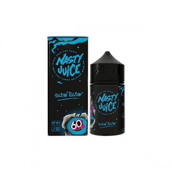 Nasty Juice 50ml Shortfill 0mg (70VG/30PG) - Flavour: Slow Blow