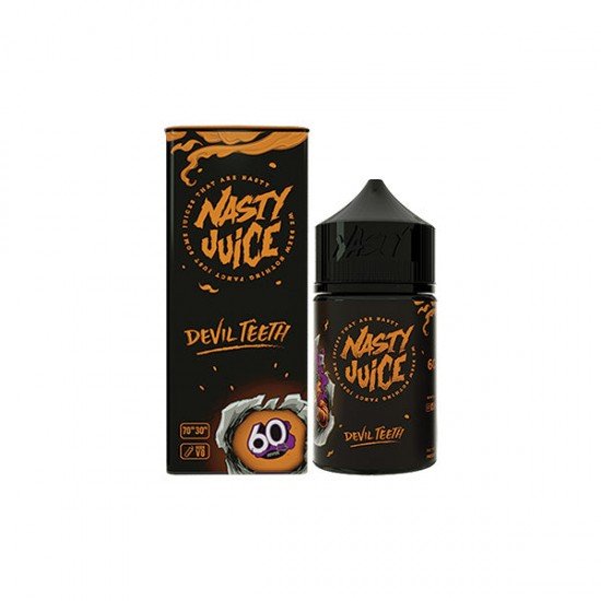 Nasty Juice 50ml Shortfill 0mg (70VG/30PG) - Flavour: Devil Teeth