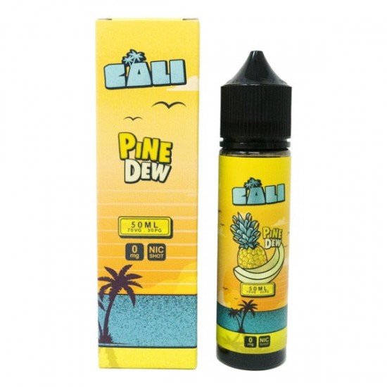 Cali By Nasty Juice 50ml Shortfill 0mg (70VG/30PG) - Flavour: Pine Dew