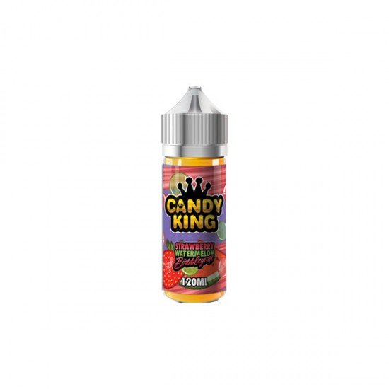 Candy King By Drip More 100ml Shortfill 0mg (70VG/30PG) - Flavour: Strawberry Watermelon Bubblegum