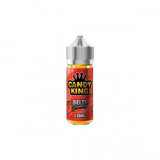 Candy King By Drip More 100ml Shortfill 0mg (70VG/30PG) - Flavour: Belts Strawberry