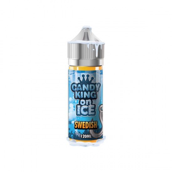 Candy King On Ice By Drip More 100ml Shortfill 0mg (70VG/30PG) - Flavour: Swedish on Ice