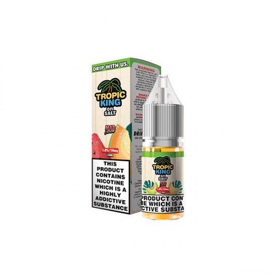 10mg Tropic King Salts By Drip More 10ml Nic Salts (50VG/50PG) - Flavour: Mad Melon