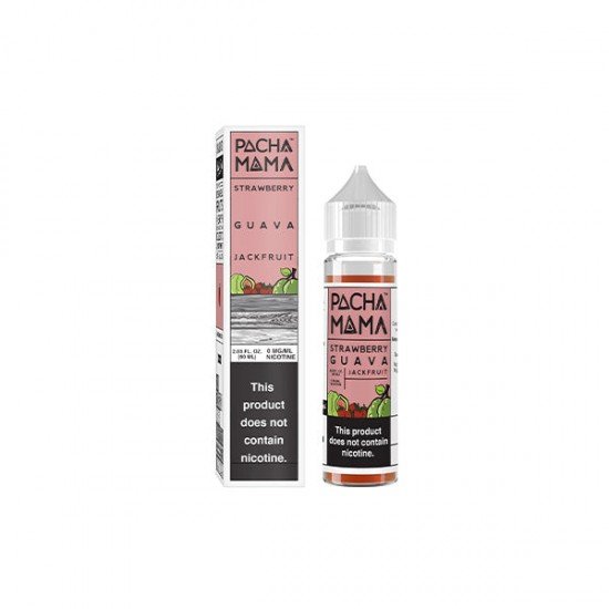 Pacha Mama By Charlies Chalk Dust 50ml Shortfill 0mg (70VG/30PG) - Flavour: Strawberry Guava Jackfruit