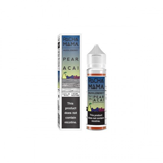 Pacha Mama By Charlies Chalk Dust 50ml Shortfill 0mg (70VG/30PG) - Flavour: Huckleberry Pear Acai