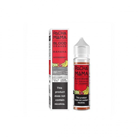 Pacha Mama By Charlies Chalk Dust 50ml Shortfill 0mg (70VG/30PG) - Flavour: Blood Orange Banana Gooseberry