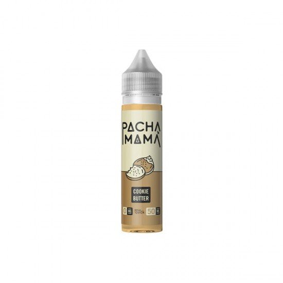 Pacha Mama Desserts By Charlies Chalk Dust 50ml Shortfill 0mg (70VG/30PG) - Flavour: Cookie Butter