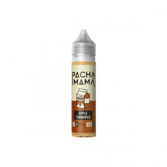 Pacha Mama Desserts By Charlies Chalk Dust 50ml Shortfill 0mg (70VG/30PG) - Flavour: Apple Cinnamilk