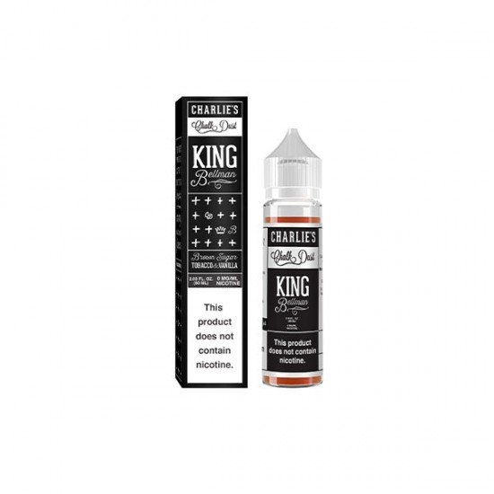 Charlies Chalk Dust 50ml Shortfill 0mg (70VG/30PG) - Flavour: King Bellman