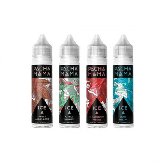 Pacha Mama Ice by Charlies Chalk Dust 50ml Shortfill 0mg (70VG/30PG) - Flavour: Fuji Apple