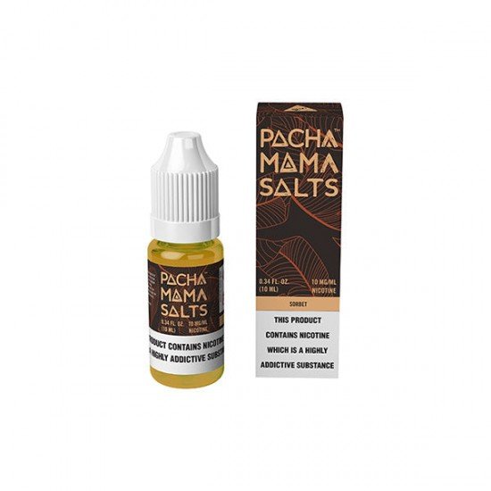 10mg Pacha Mama By Charlies Chalk Dust Salts 10ml Nic Salt (50VG/50PG) - Flavour: Sorbet