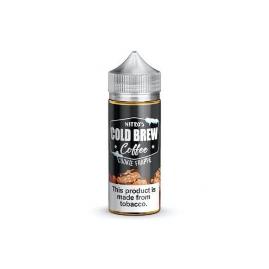 Nitros Cold Brew Coffee 100ml Shortfill 0mg (70VG/30PG) - Flavour: Cookie Frappe