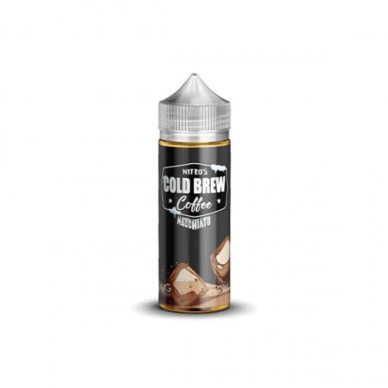 Nitros Cold Brew Coffee 100ml Shortfill 0mg (70VG/30PG) - Flavour: Macchiato