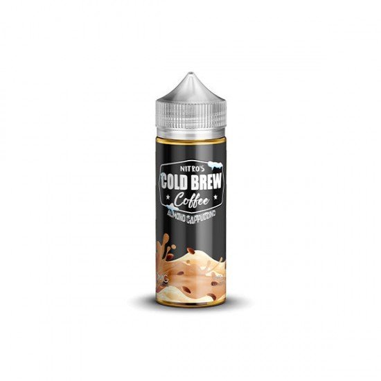 Nitros Cold Brew Coffee 100ml Shortfill 0mg (70VG/30PG) - Flavour: Almond Cappuccino