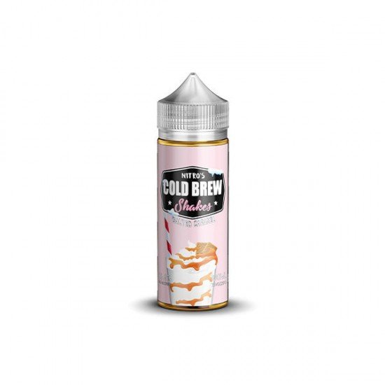 Nitros Cold Brew Shakes 100ml Shortfill 0mg (75VG/25PG) - Flavour: Salted Caramel