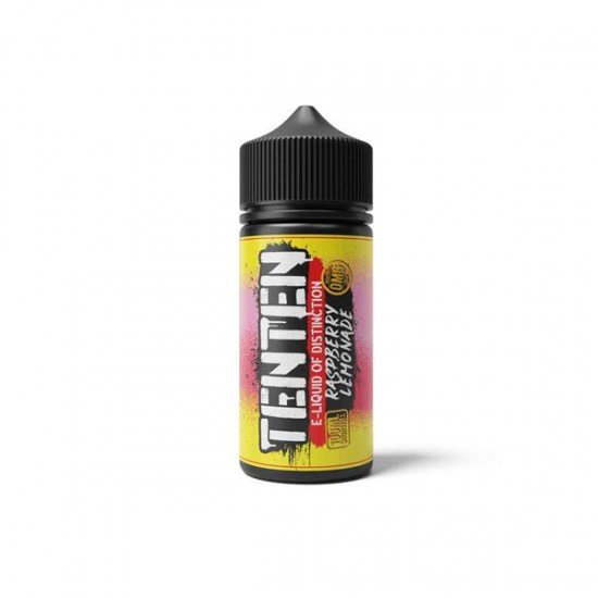 TenTen 100ml Shortfill 0mg (70VG/30PG) - Flavour: Raspberry Lemonade