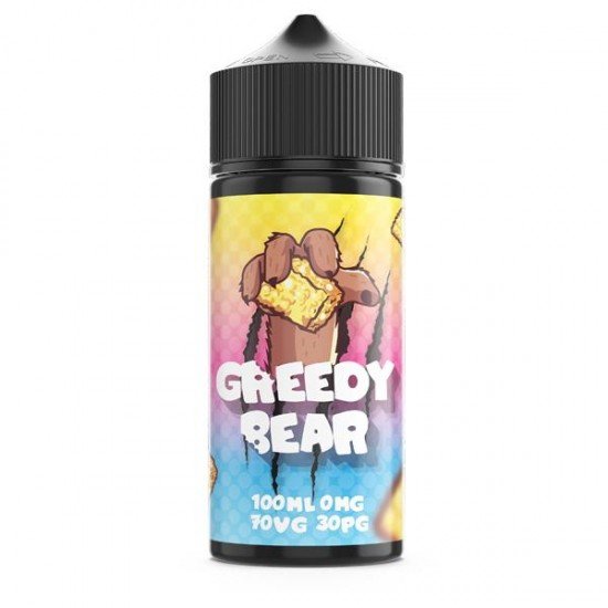 Greedy Bear 100ml Shortfill 0mg (70VG/30PG) - Flavour: Marshmallow Madness