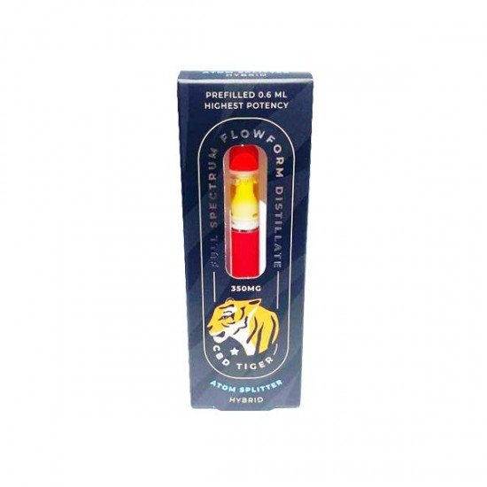 CBD Tiger Full-Spectrum 350mg CBD Disposable Vape Pen - Flavour: Atom Splitter