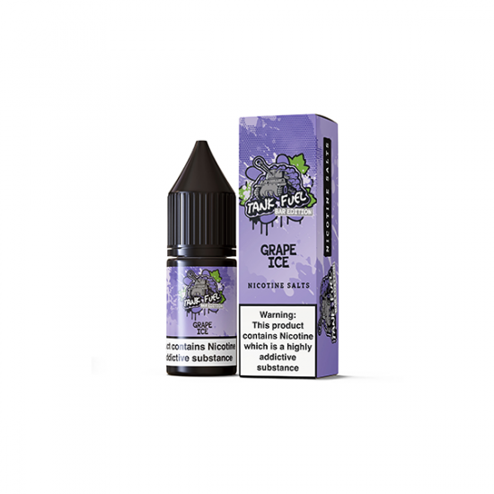 Tank Fuel Bar Edition 20mg Nic Salt 10ml (50VG/50PG) - Flavour: Grape Ice