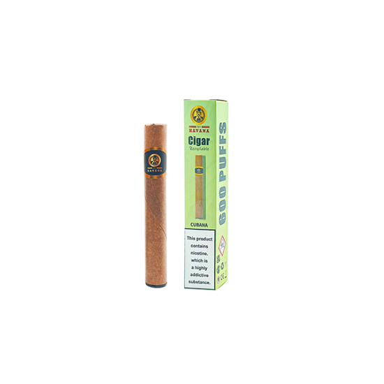 20mg XO Havana Disposable Cigar Vape - 600 Puffs - Flavour: Cubana