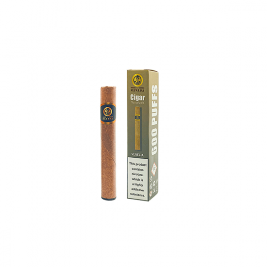 20mg XO Havana Disposable Cigar Vape - 600 Puffs - Flavour: Romeo