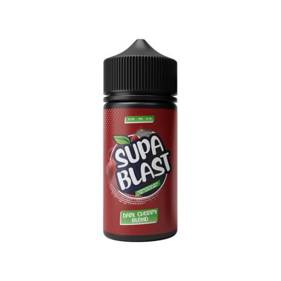 Supa Blast 100ml Shortfill 0mg (70VG/30PG) - Flavour: Dark Cherry Blend