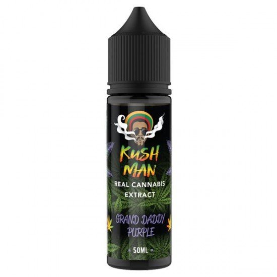 Terpenes Kushman 50ml Shortfill E-Liquid (50PG/50VG) - Flavour: Grand Daddy Purple