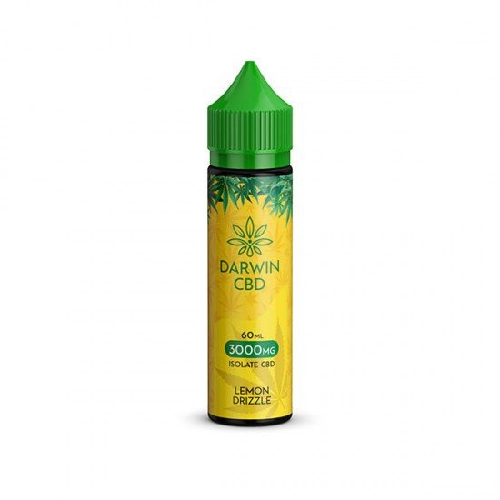 Darwin 3000mg CBD Isolate E-Liquid 60ml - Flavour: Lemon Drizzle