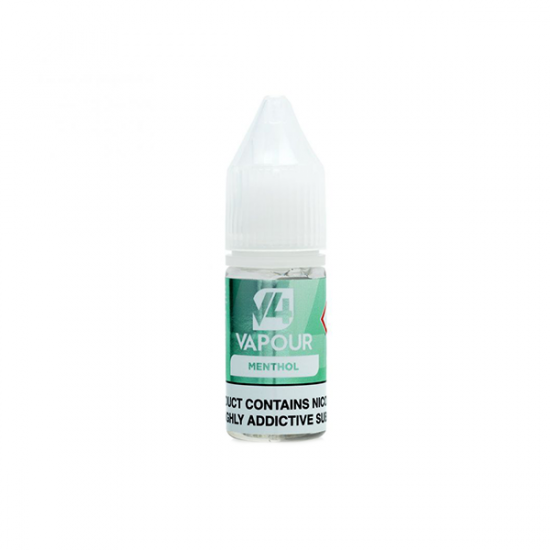 3mg V4 Vapour Freebase E-Liquid 10ml (50VG/50PG) - Flavour: Menthol