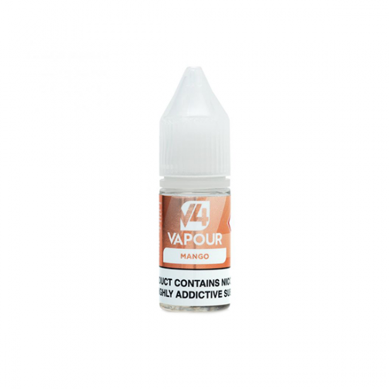 3mg V4 Vapour Freebase E-Liquid 10ml (50VG/50PG) - Flavour: Mango