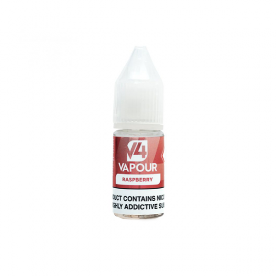 3mg V4 Vapour Freebase E-Liquid 10ml (50VG/50PG) - Flavour: Raspberry