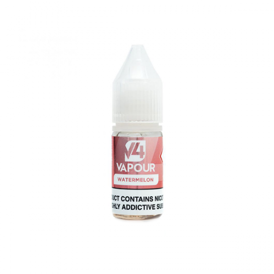 3mg V4 Vapour Freebase E-Liquid 10ml (50VG/50PG) - Flavour: Watermelon