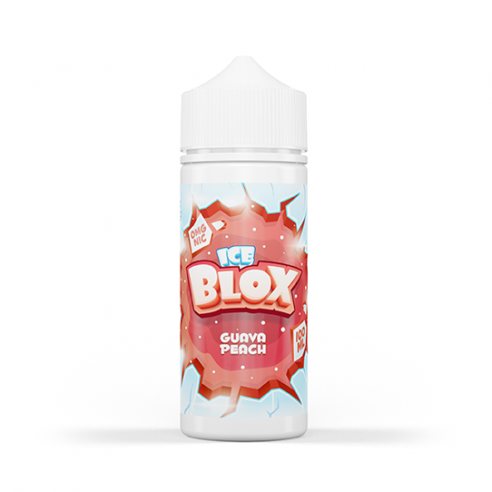 Ice Blox 100ml Shortfill 0mg (70VG / 30PG) - Flavour: Guava Peach