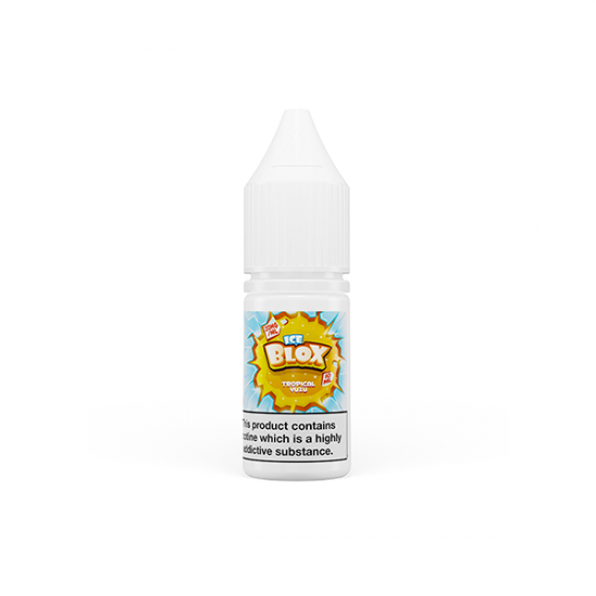 20mg Ice Blox 10ml Nic Salt (50VG / 50PG) - Flavour: Tropical Yuzu