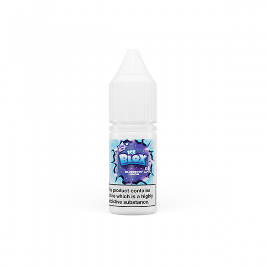 20mg Ice Blox 10ml Nic Salt (50VG / 50PG) - Flavour: Blueberry Lemon