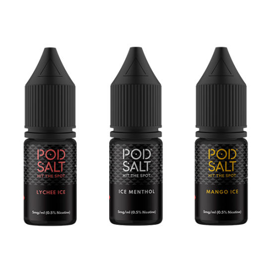 5mg Pod Salt Core 10ml Nic Salt (50VG/50PG) - Flavour: Blackcurrant Menthol