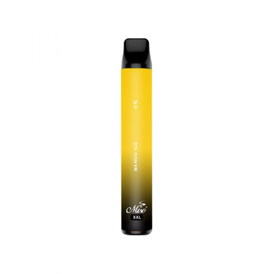 0mg Miso XXL Disposable Vape Device 2200 Puffs - Flavour: Mango Ice