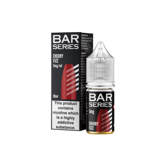 5mg Bar Series Nic Salts 10ml (50VG/50PG) - Flavour: Cherry Fizz