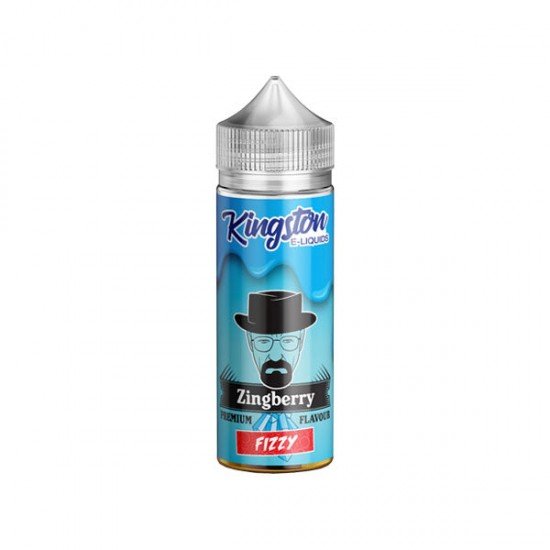 Kingston 120ml Shortfill 0mg (70VG/30PG) - Flavour: Zingberry Fizzy